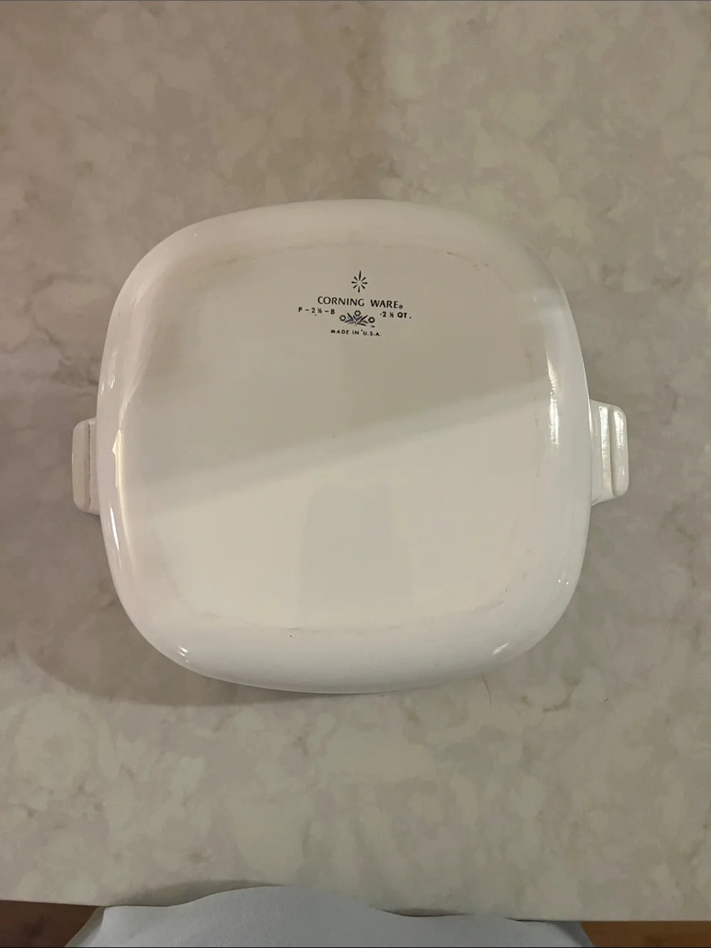 Vintage Corning Ware Blue Cornflower 2.5 Qt Casserole Dish P-2 1/2-B No Lid USA